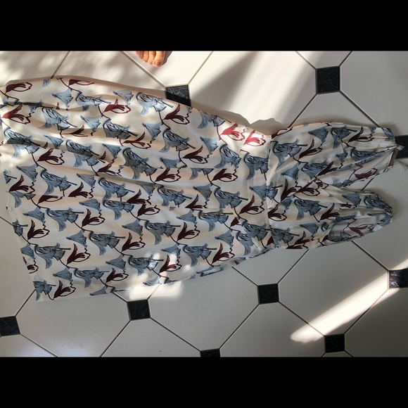 Nordstrom Signature and CAROLINE ISSA silk dress - Picture 1 of 4